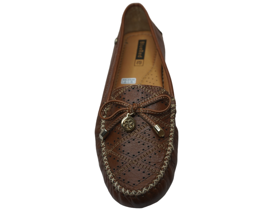 Sandalia Mujer 1817 Confort Moda Grabada Laser Casual Azul