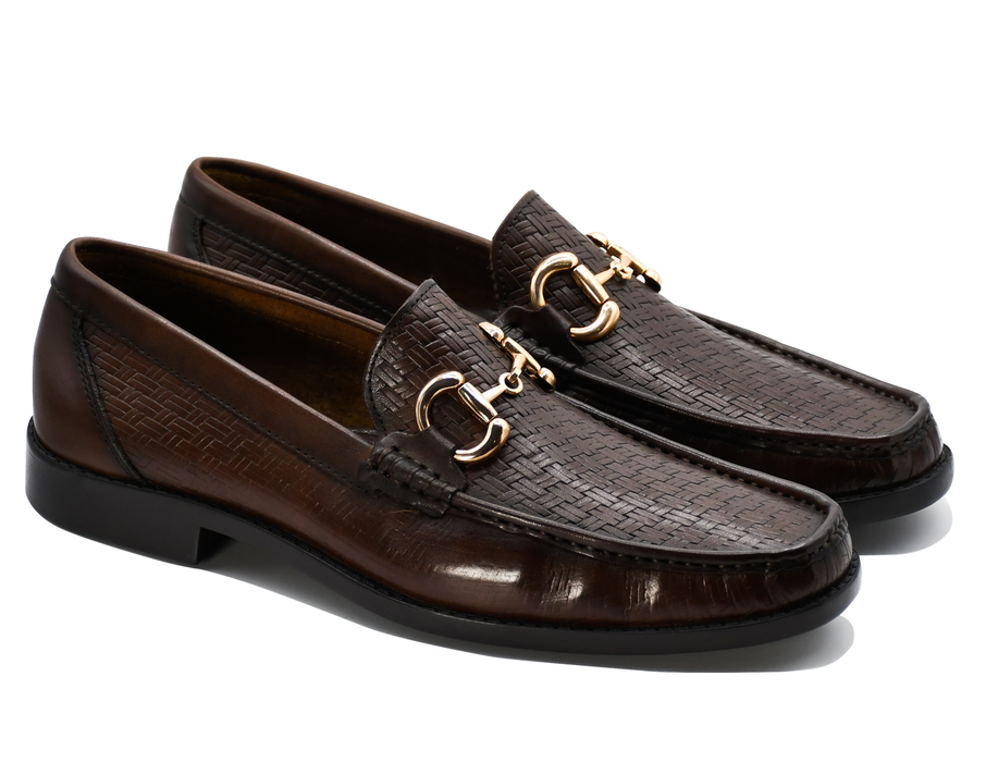Mocasines de Piel para Hombre Modelo 309 Café