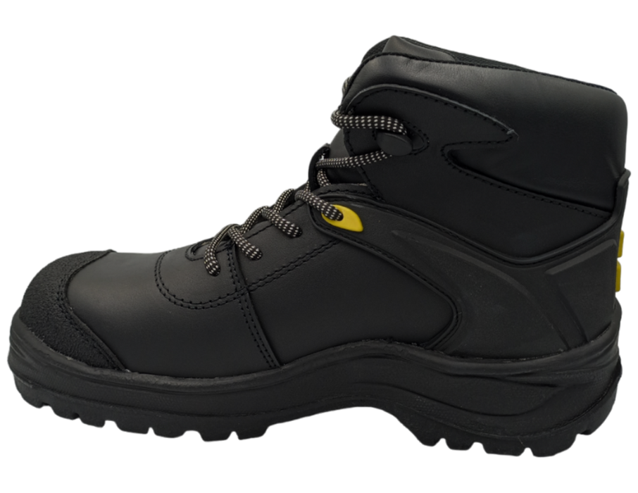 Botas de trabajo New TRS 1800 Piel Negro con casco