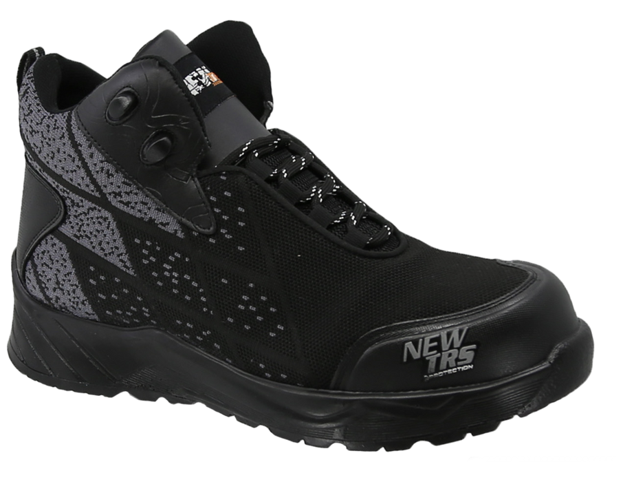 Botas de trabajo New TRS 409 Textil Negro Gris