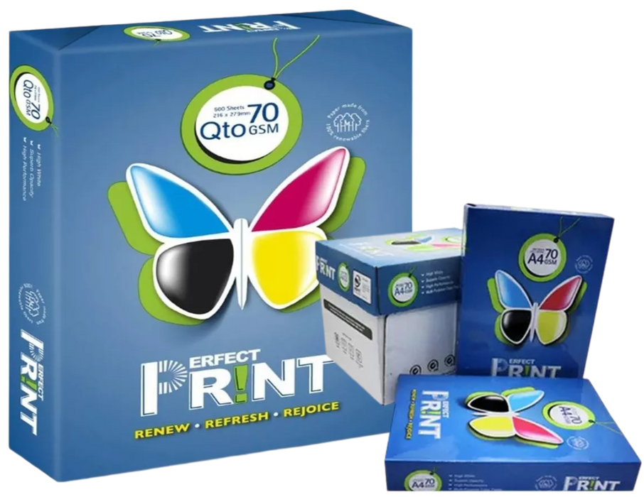 Obtén nuestra caja de papel bond perfect print de alta calidad y versatilidad con 2500 hojas. Eleva la calidad de tus proyectos y aprovecha esta oportunidad. ¡Compra ahora y garantiza tu satisfacción!