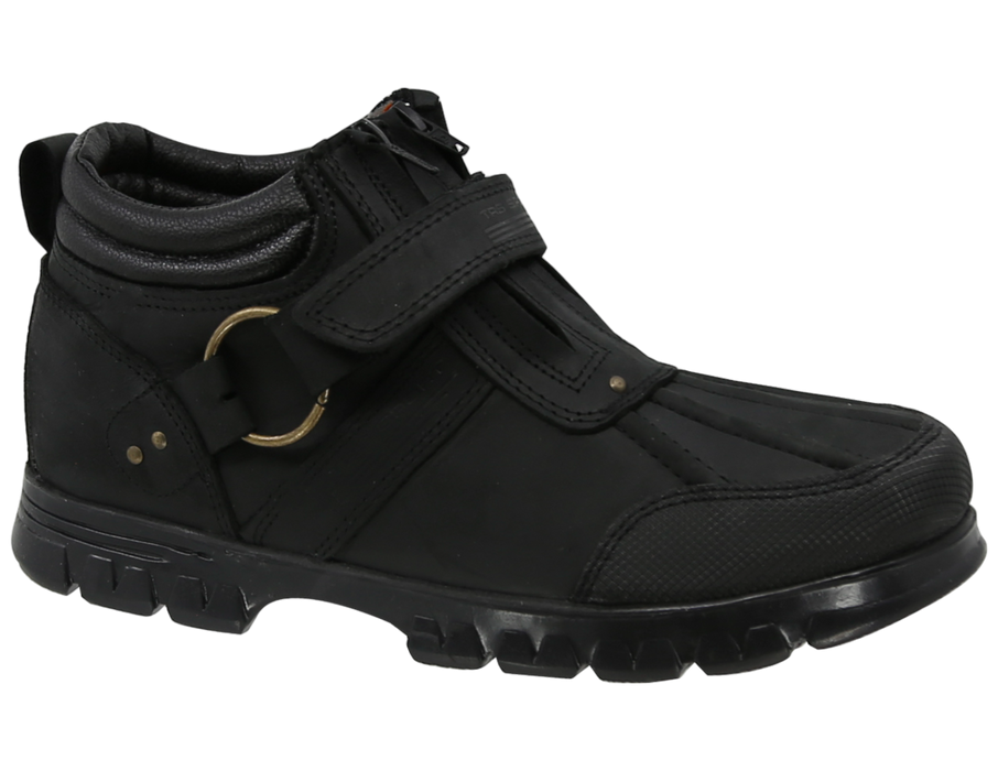 Trs Sport 8301 Crazy Negro Velcro Doble Cierre Piel