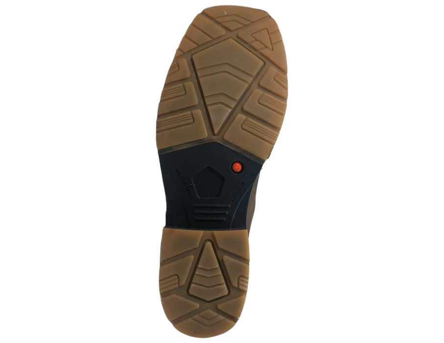 Botines Charros de trabajo Crazy Horse 1040 Café