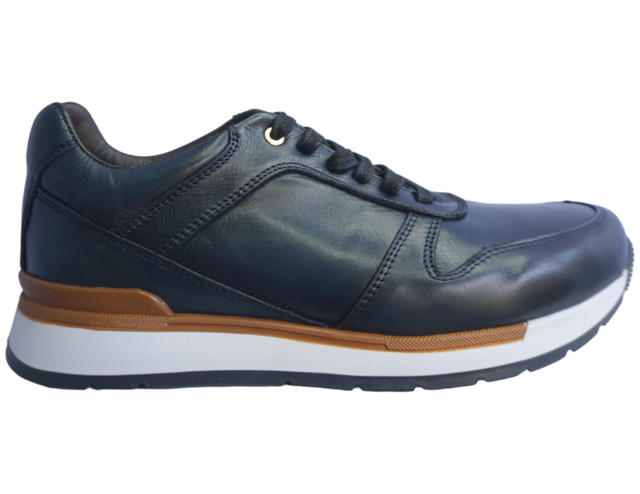 Tenis casuales hombre 100% piel Hecho a mano en León, Guanajuato Máxima comodidad y confort Diseño moderno y elegante Durabilidad garantizada