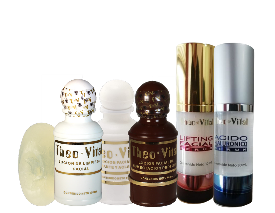 Obtén una piel libre de: Líneas de expresión, Acné, manchas, sensibilidad, cicatrices, entre otras cosas. Con los productos Theo Vital elimina tus problemas de acne, espinillas, puntos negros y desvanece las cicatrices provocadas por el acne.