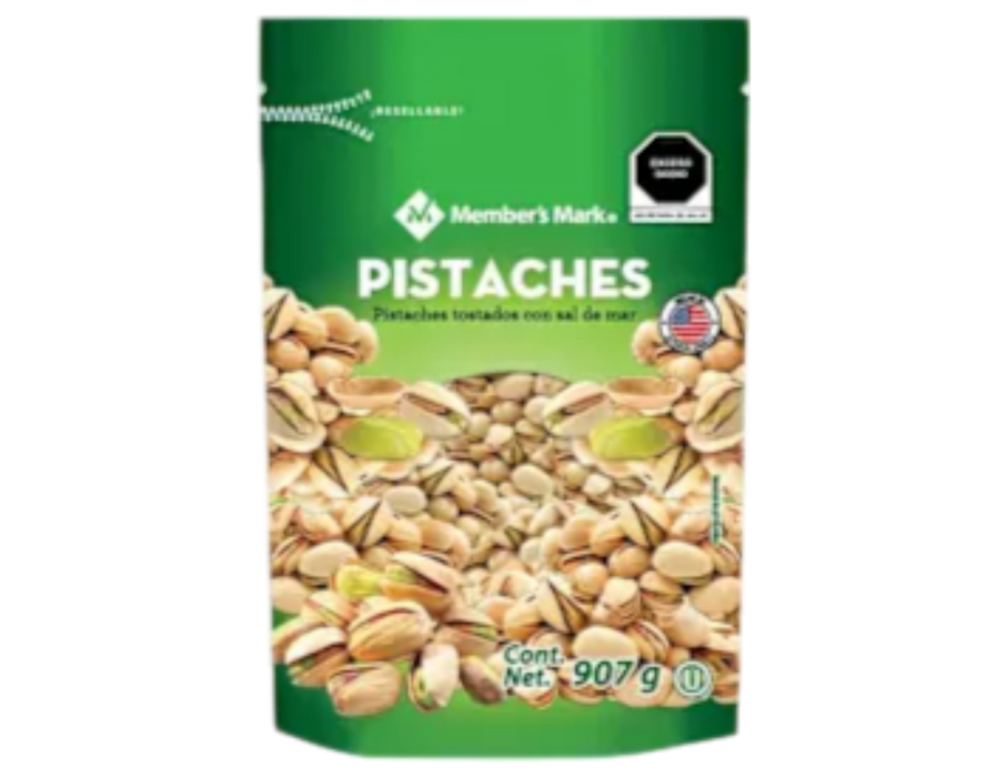 Members Mark Pistachios Tostados con Sal de Mar