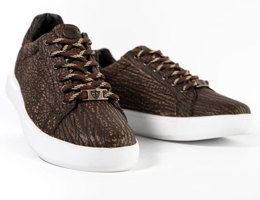 Rustic Brown Exotic Leather Tennis