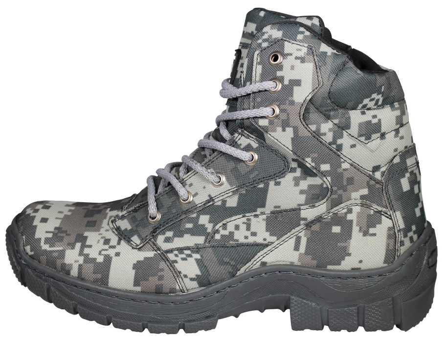 Bota de trabajo camuflaje pixeles gris $699 con envío gratis!