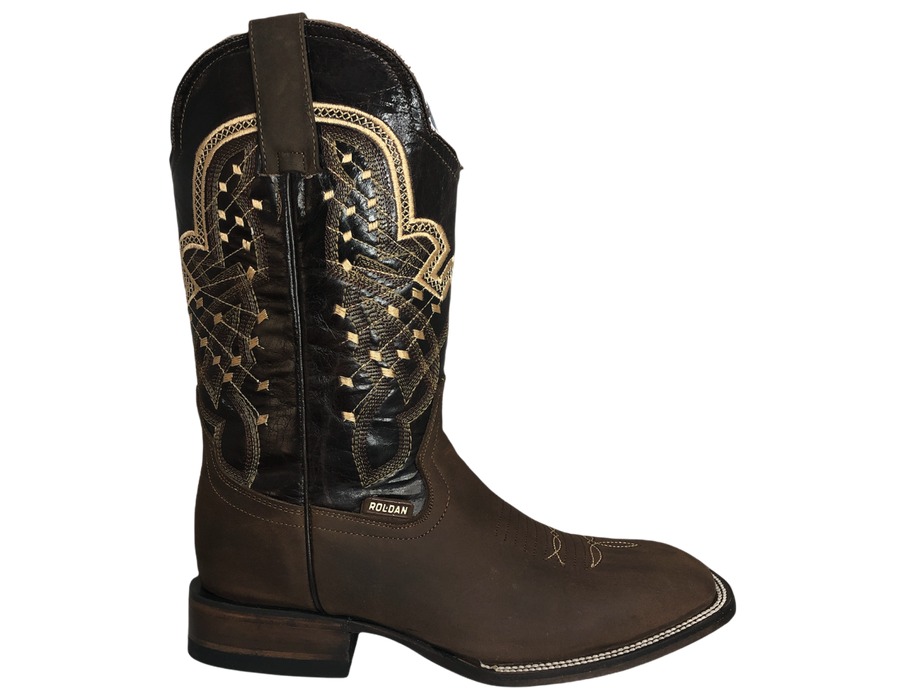 Bota Vaquera Estilo Bulldog 100% Piel de res Envío Gratis! 3 Meses sin intereses con tarjetas participantes. Botas El Malcreado Estilo Bulldog res Suela de Cuero El eje mide aproximadamente media pierna desde el arco Suela de piel cosida con incrustaciones de goma Enlatiendita.com calzado zapatos botas vaqueras piel Meses sin Intereses ó 5 Quincenas con Aplazos