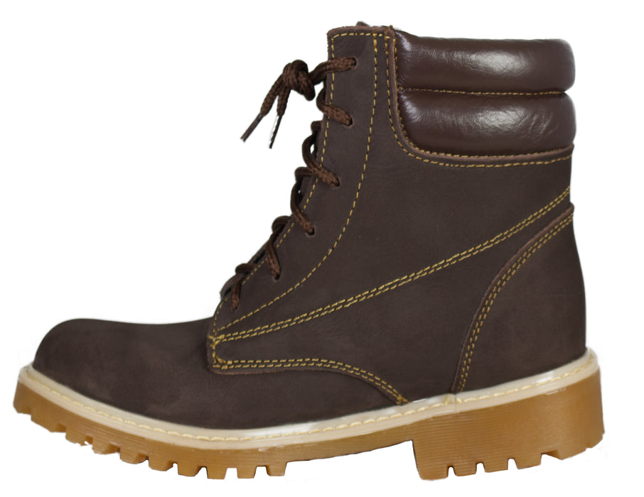 100% Leather Urban Boot with leather insole and rubber sole $699 Free Shipping!