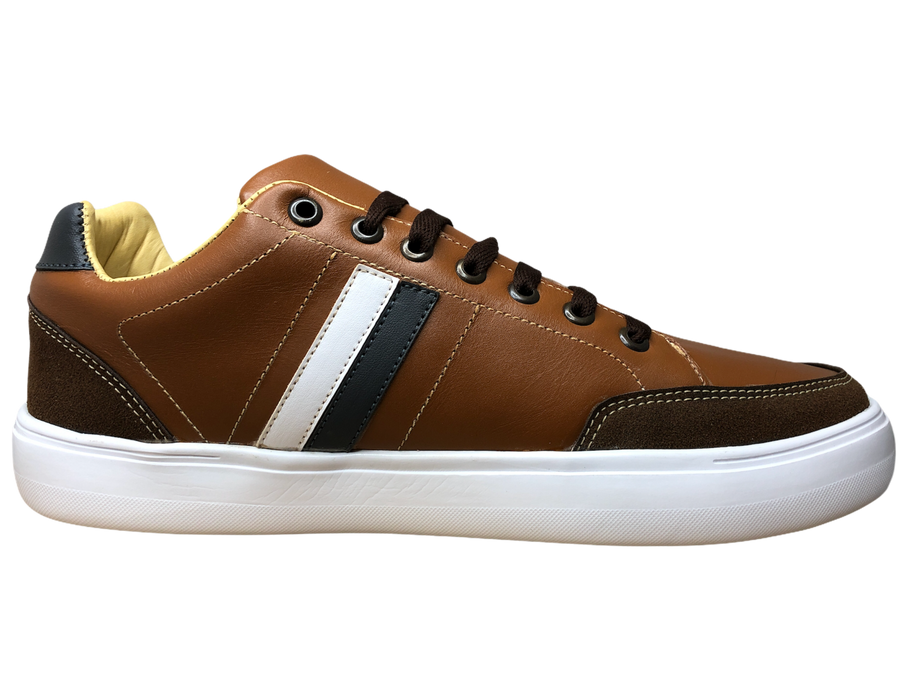 Casual leather tennis shoes with ultra-light soles, free shipping!