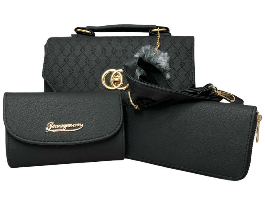 BOLSO DAMA COMBO CON 3 PIEZAS y ENVÍO GRATIS!