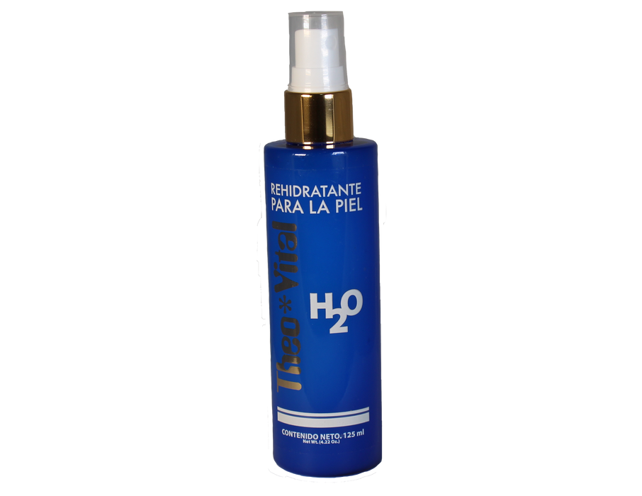 H2O Hidratante para la piel 125ml Agua destilada, Propilenglicol, vitamina A, E, I, H, Pantenol, Glicerina, Leciitna y de Soya, Ethyl Hexyl, Methoxycinamate, Solicylate, Antioxidante, Vitamina C y Perfume.