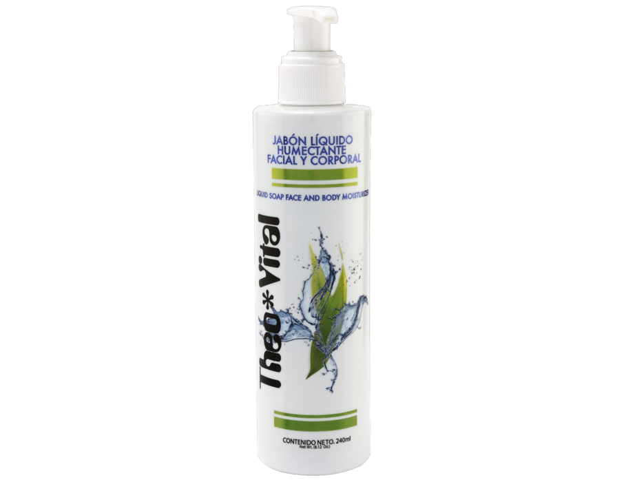 Theo Vital Facial and Body Moisturizing Liquid Soap 240ml