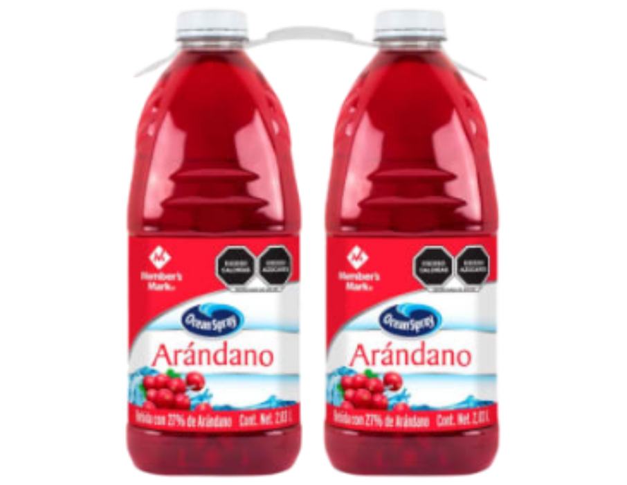 Bebida con Arándano Member´s Mark Ocean Spray 2 Piezas