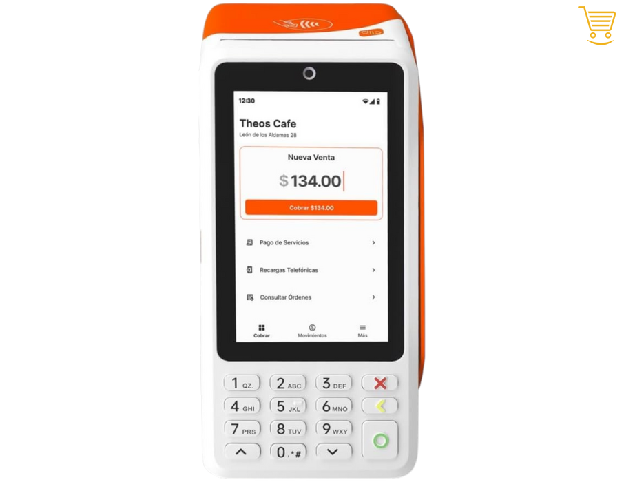 Clip Ultra | Terminal Punto de Venta con Impresora, Teclado Físico y 4G | Pagos sin Límites