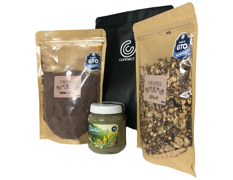 Granola Kit, 100% natural Stevia powder, cocoa powder and coffee. Free shipping!