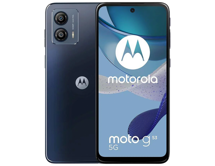 Motorola G53 con 128GB con 8GB de RAM COBERTURA La Red 4.5G LTE cuenta con una amplia cobertura en toda la República Mexicana. PORTABILIDAD Porta tu línea y quédate con tu número de siempre. PLAN DE TELEFONÍA E INTERNET ANUAL El precio incluye 12 meses de servicio de telefonía e internet.