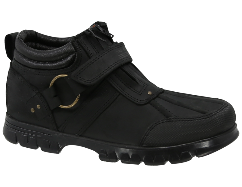 Trs Sport 8301 Crazy Negro Velcro Doble Cierre Piel