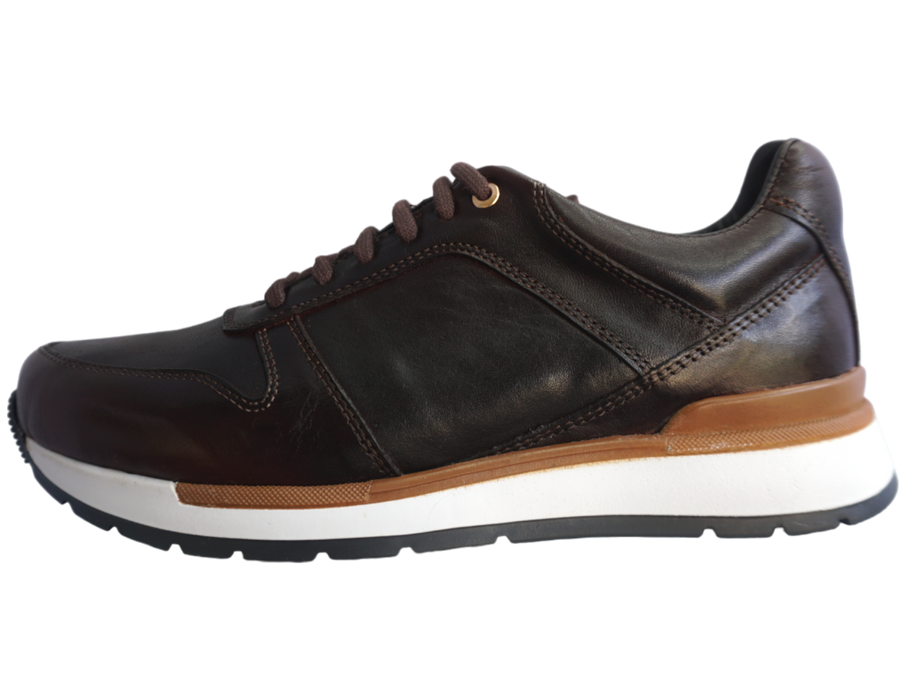 Tenis casual hombre 927 Chocolate