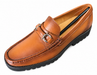 Mocasín iKual 800 de piel color miel | Hecho en México