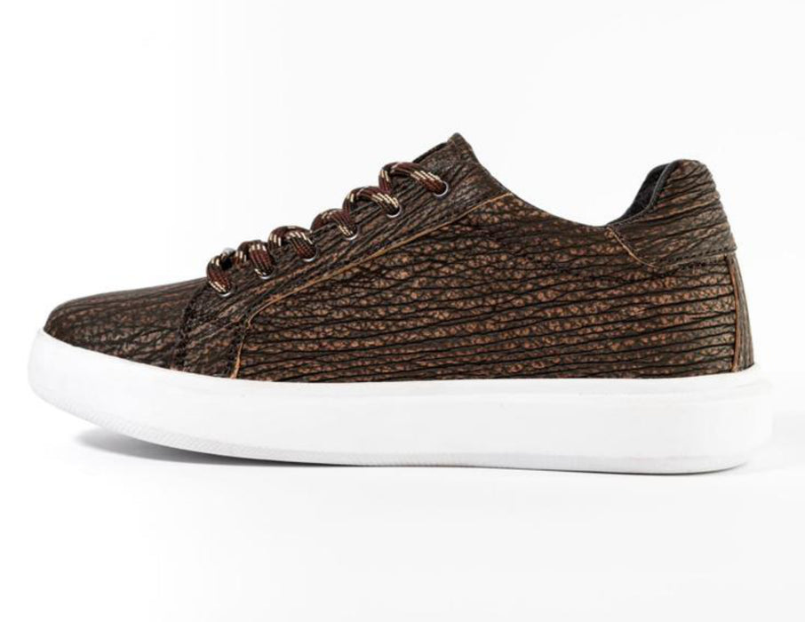 Rustic Brown Exotic Leather Tennis