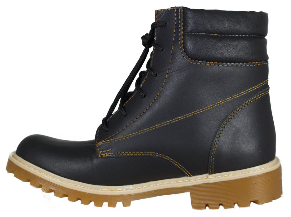 100% Leather Urban Boot with leather insole and rubber sole $699 Free Shipping!
