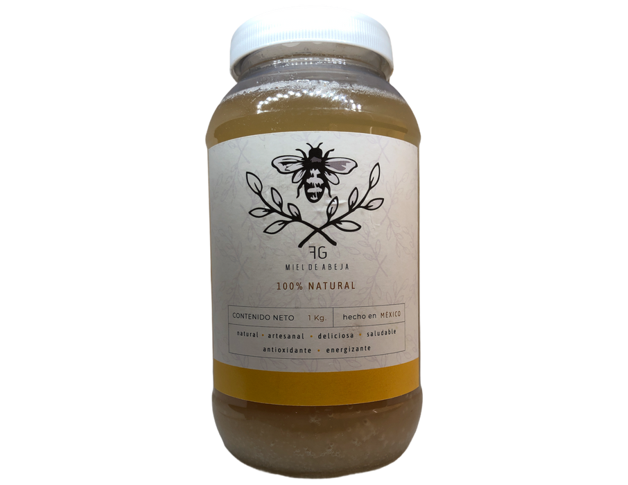 Multifloral artisanal bee honey 1 kilo