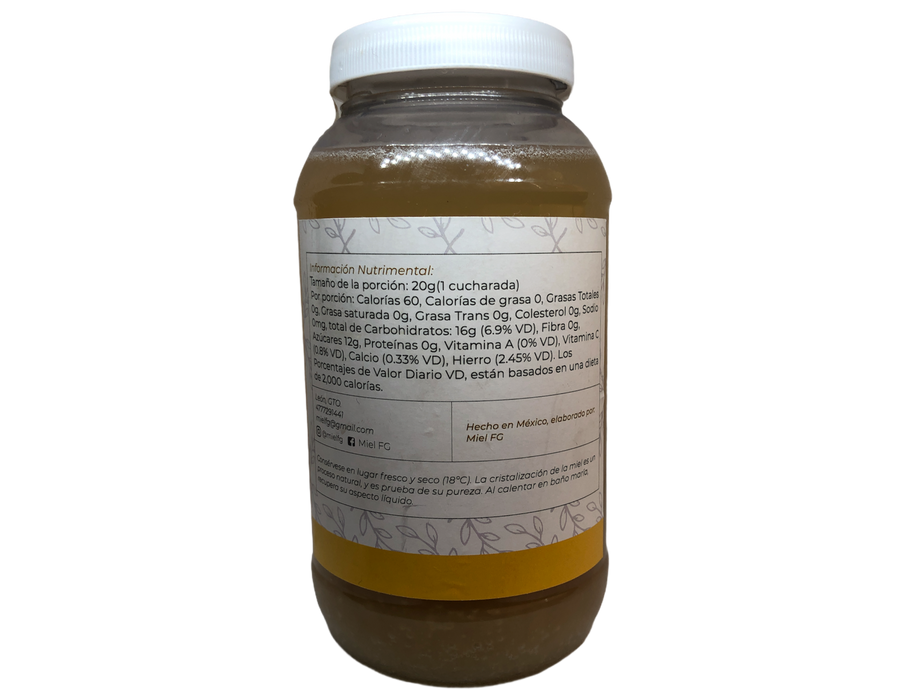 Miel de abeja artesanal multifloral 1 kilo
