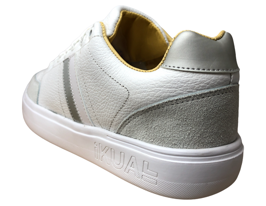 Casual leather tennis shoes with ultra-light soles, free shipping!