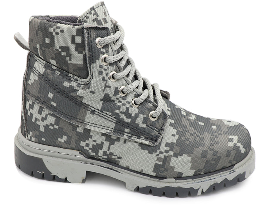 Gray pixel camouflage work boot $699 with free shipping!