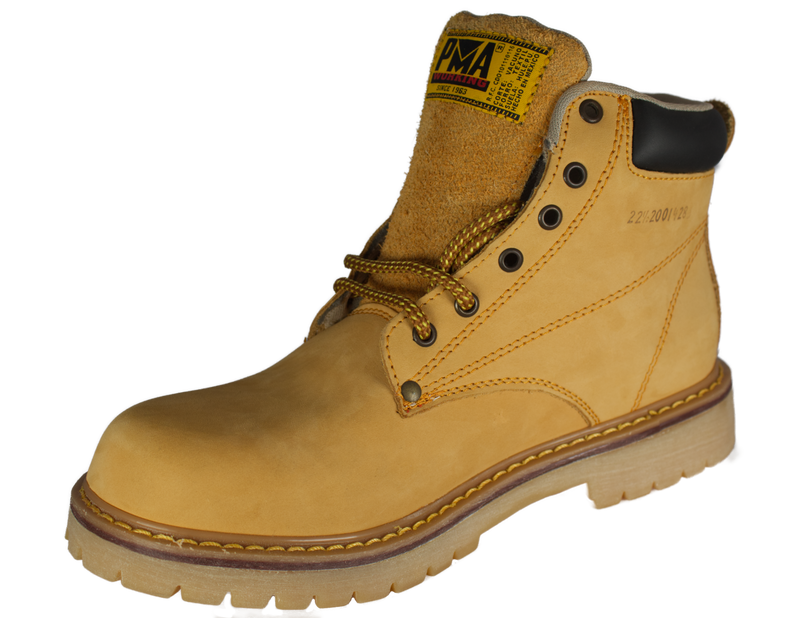 Nubuck leather work boots with free shipping!
