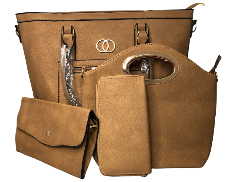 Bag for Women Combo of 4 pieces hanging on the shoulder and hand. Free shipping!