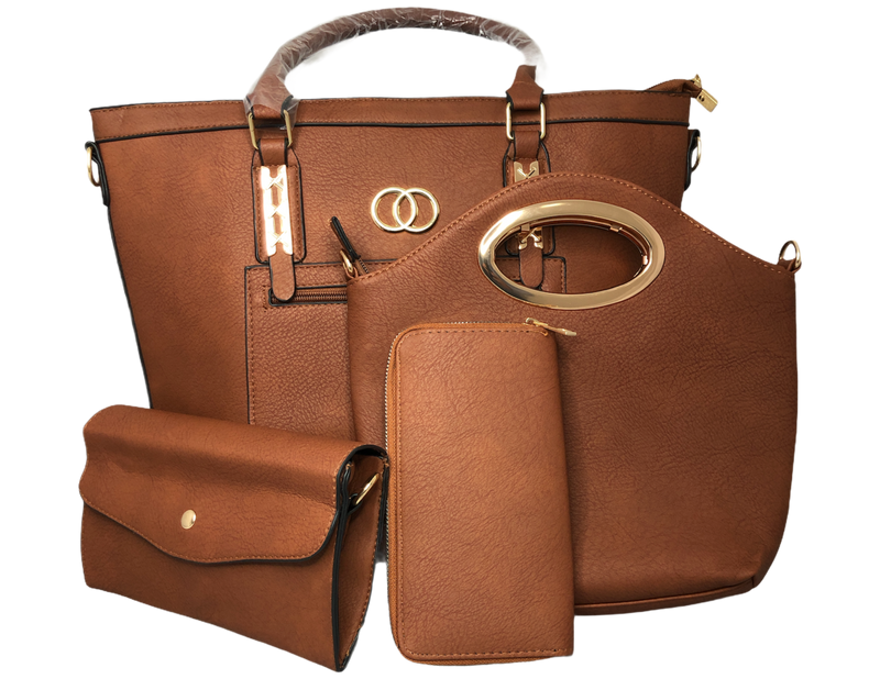 Bag for Women Combo of 4 pieces hanging on the shoulder and hand. Free shipping!